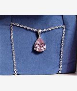 Avon Perfect Pear CZ Necklace (Silvertone)