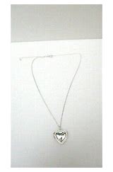 Avon Heart Shaped Locket with Rhinestones