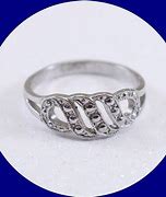 Avon Monaco Ring (Silvertone)