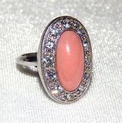 Avon stamped 1974 "Pale Fire" ring