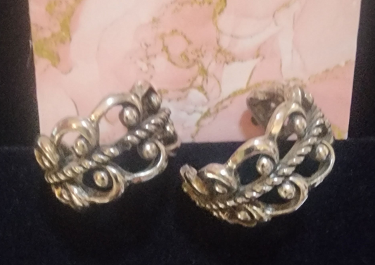 Avon Legacy Scroll Earrings